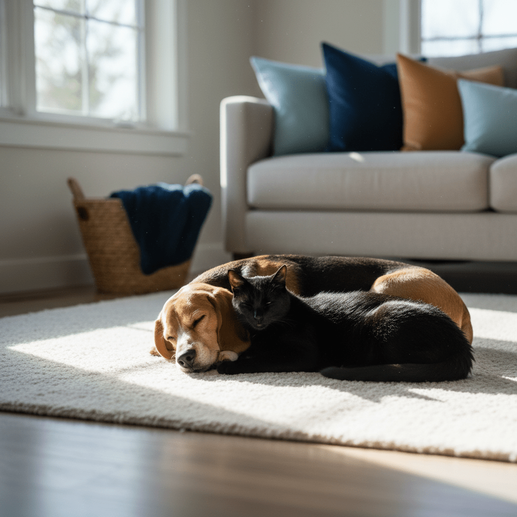 beagle dogs and cats