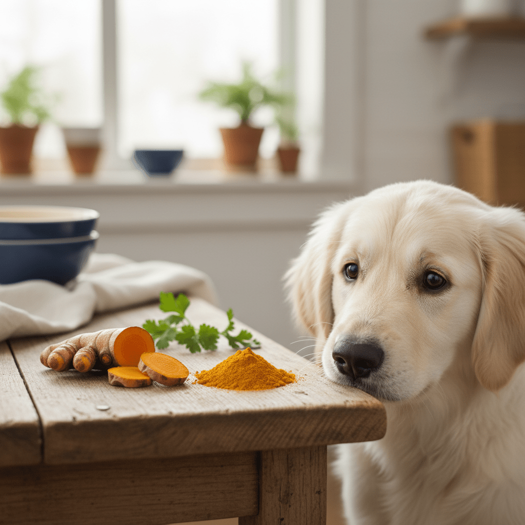 dogs and turmeric