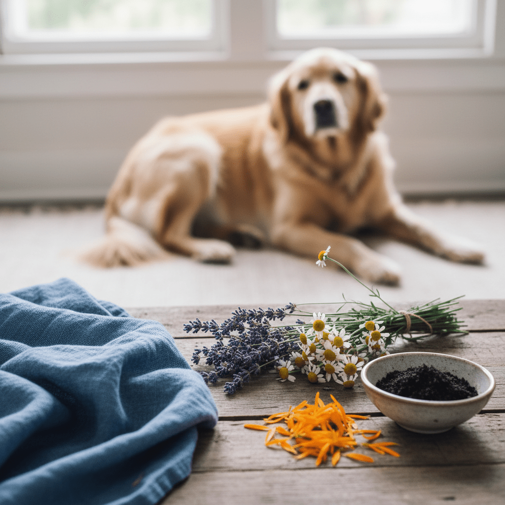 symptoms of flea allergy in dogs