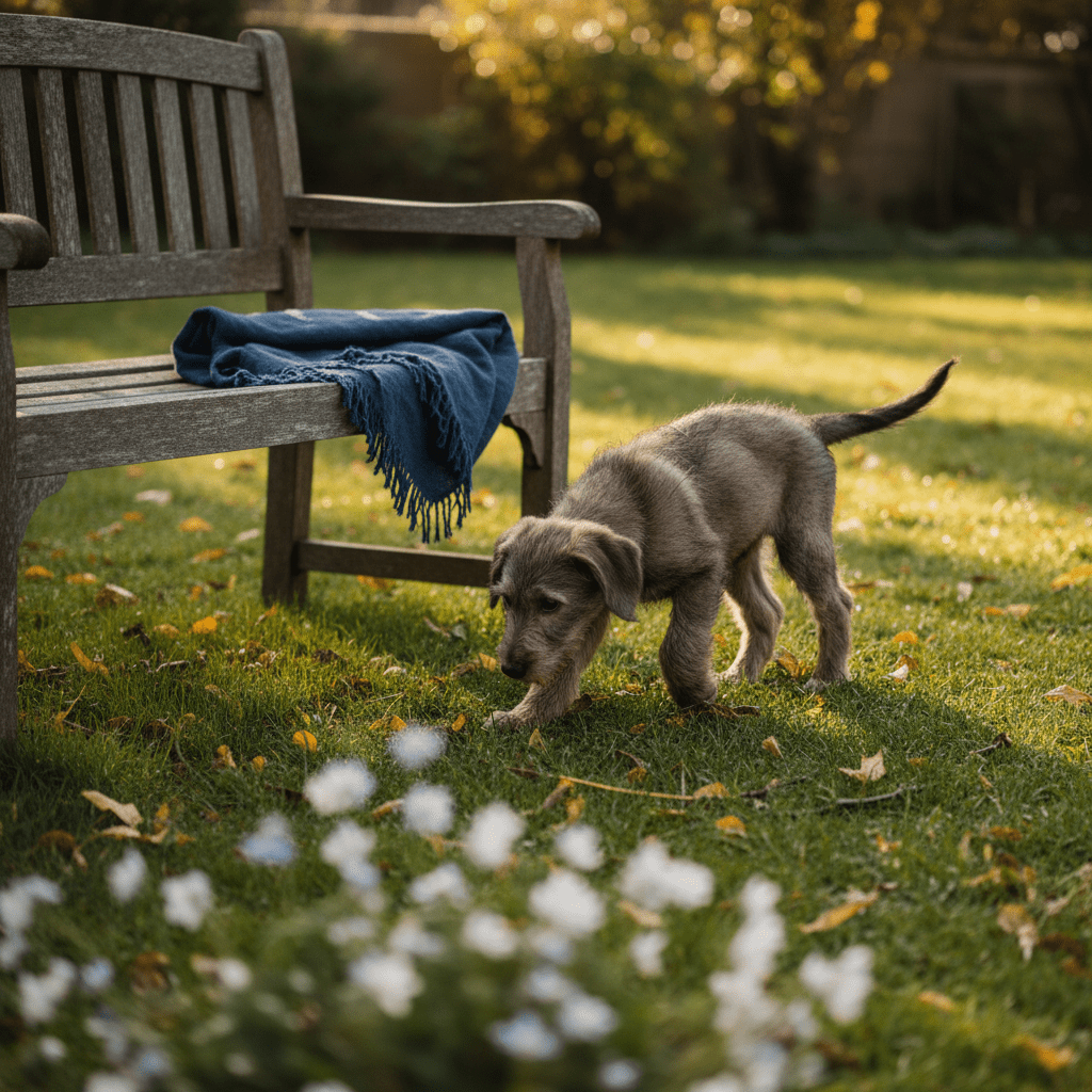 deerhound puppy