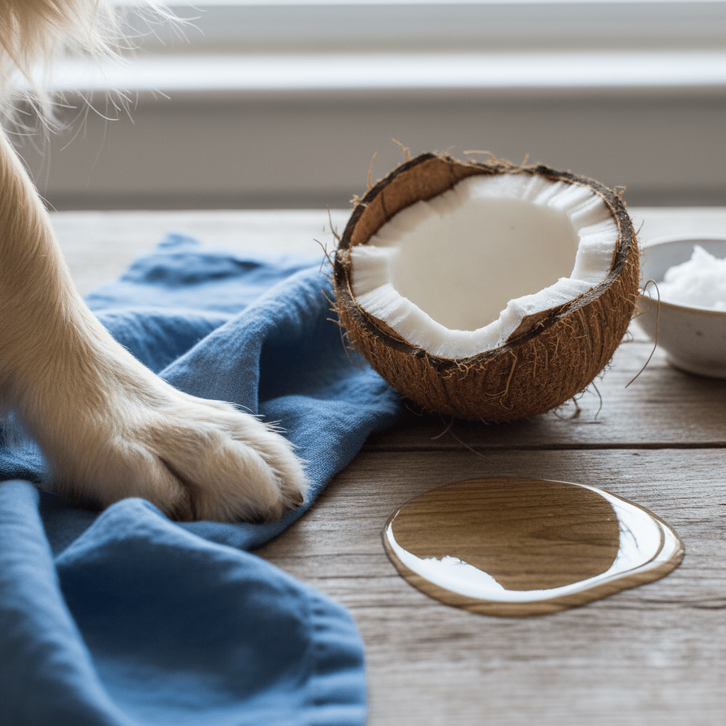 dogs and coconut oil