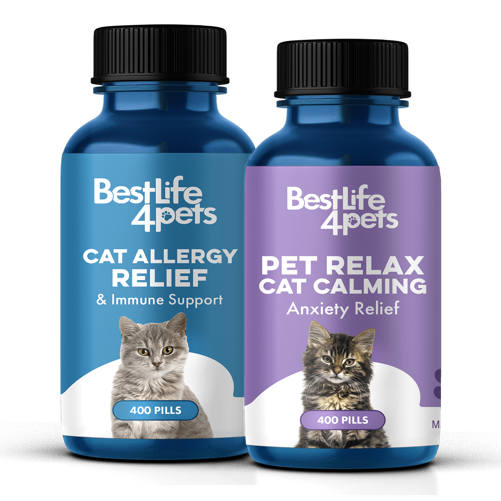 Cat Anxiety Stress Relief Bundle Calming Immune Support