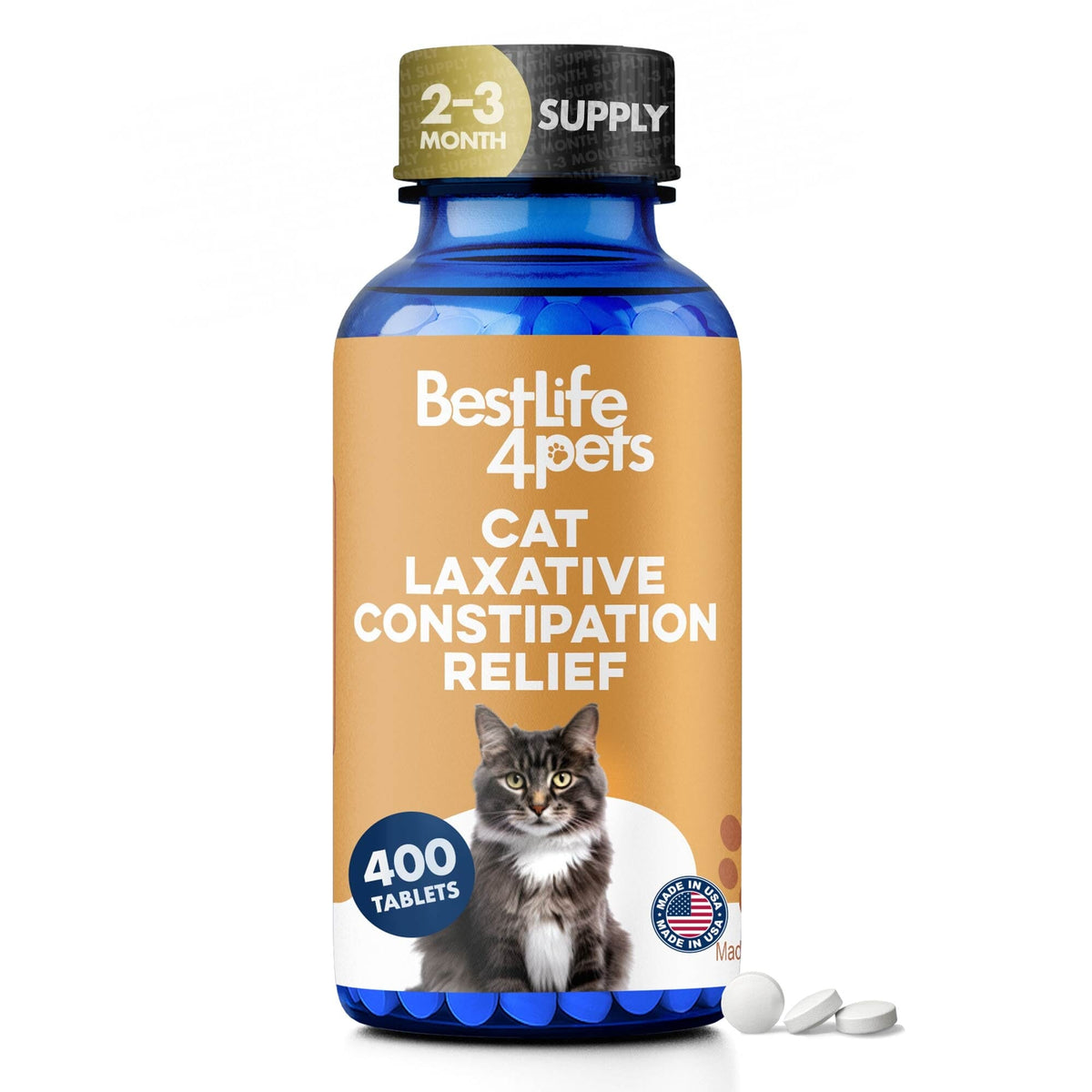 Cat Laxative & Constipation Remedy BestLife4Pets