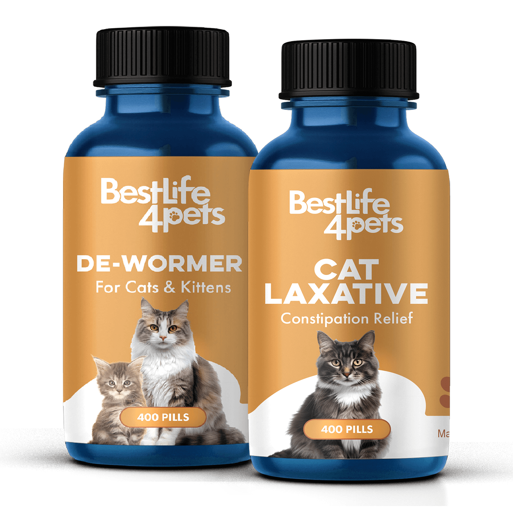 Cat Worm Control Bundle (Worms, Parasite Removal)