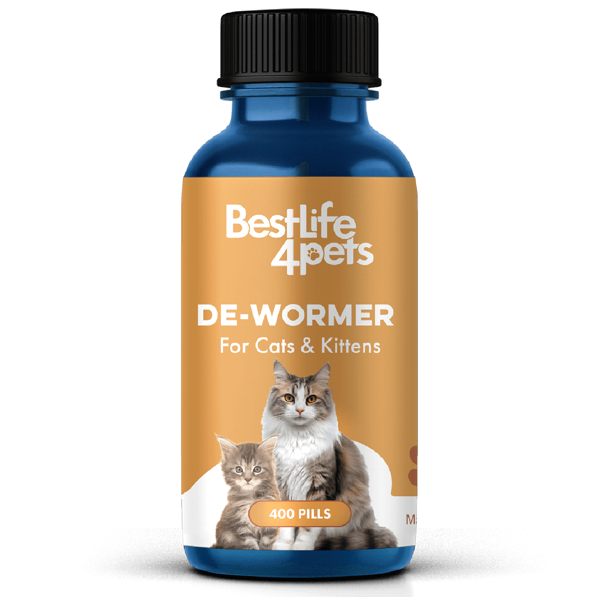 Homeopathic Broad Spectrum Dewormer for Cats & Kittens BestLife4Pets