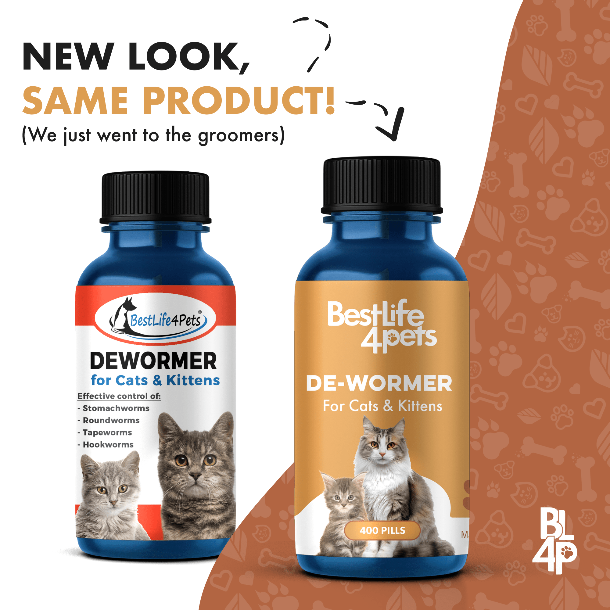 Homeopathic Broad Spectrum Dewormer for Cats & Kittens BestLife4Pets