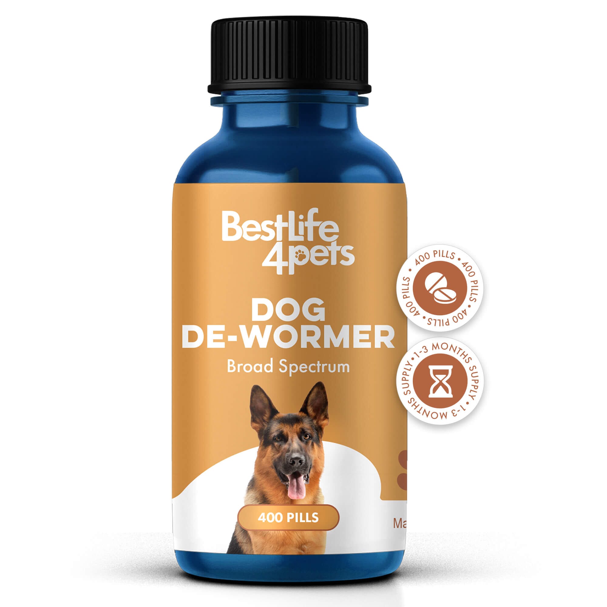 Dewormer for Dogs Puppies Broad-Spectrum BestLife4Pets