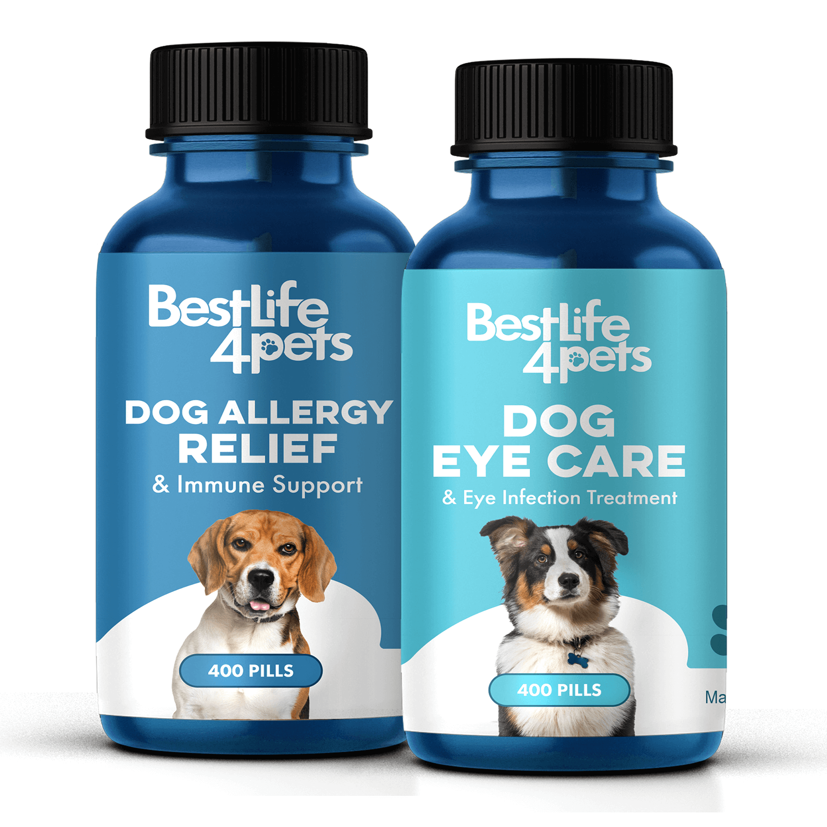 Dog Eye Health Allergy Relief Bundle Watery Eyes Eye Infections Redness Itching Tear Staining