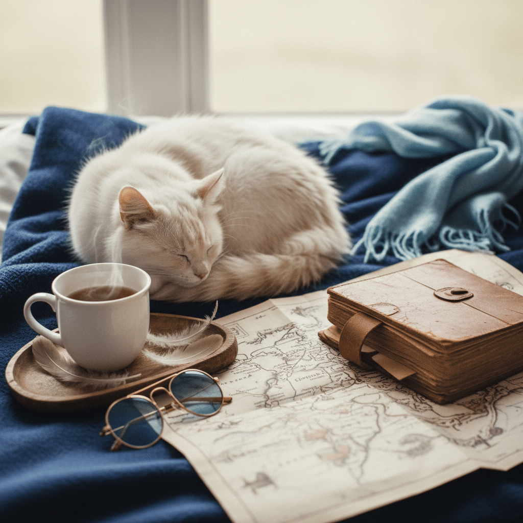 cats and traveling