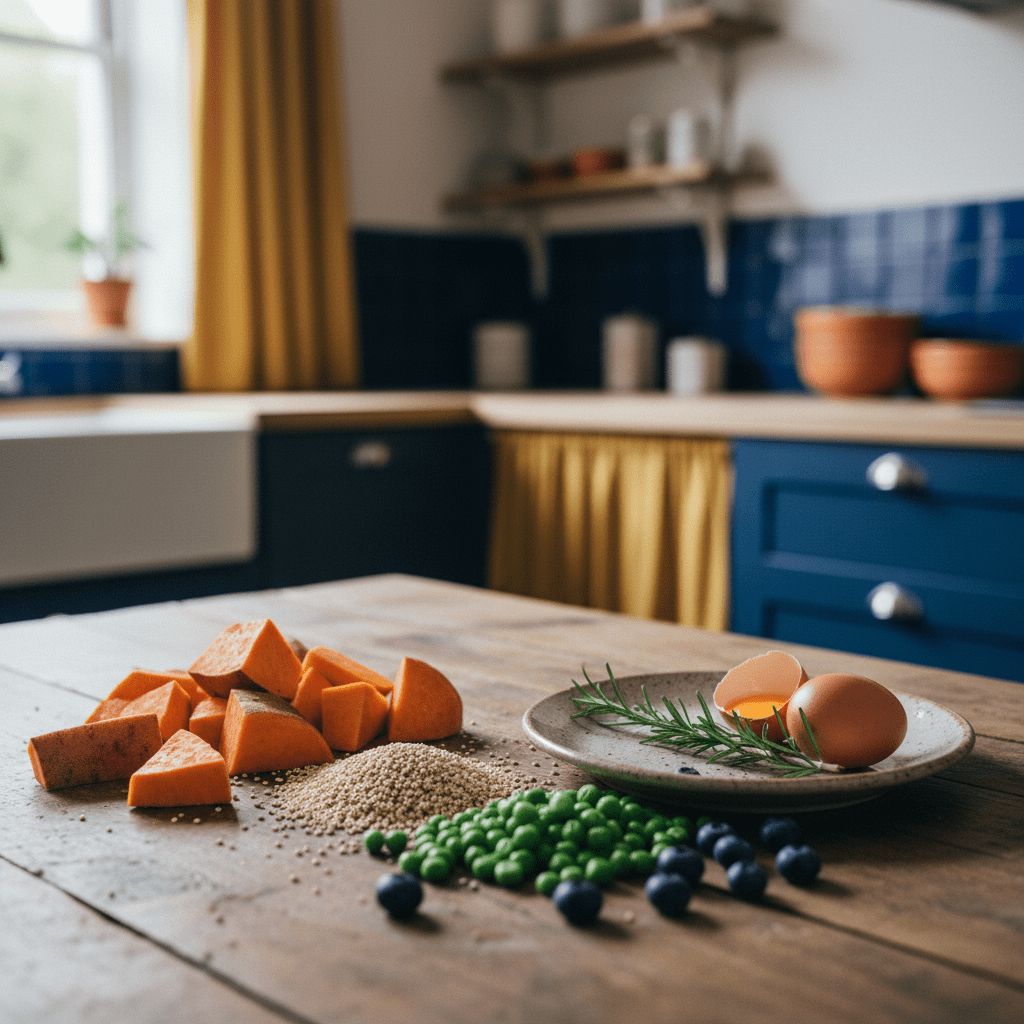 dog food nutrition label