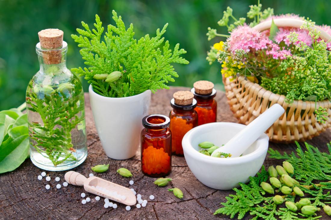Homeopathic remedies plants and medicine