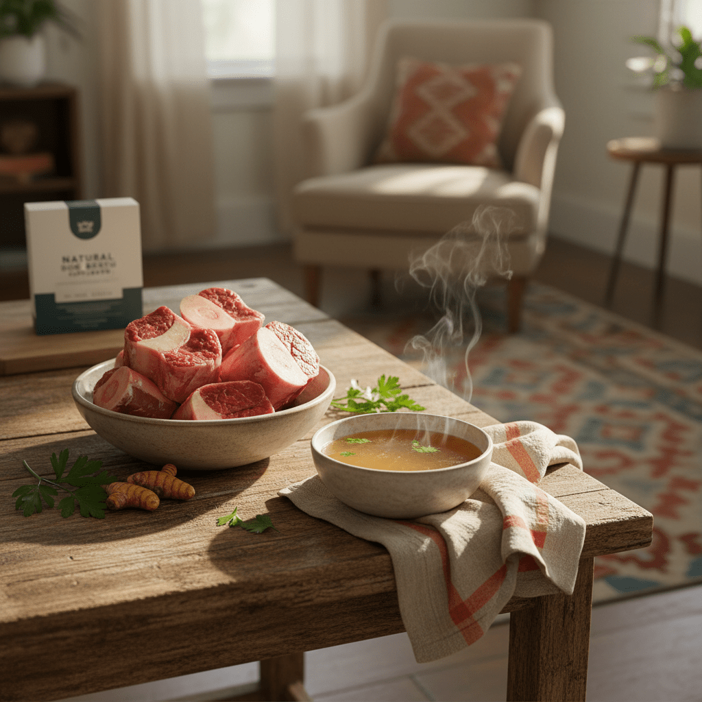 bone broth and dogs
