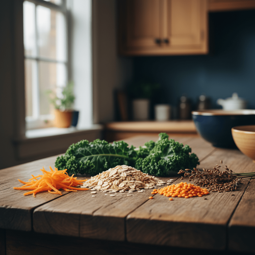 fibre in dog food