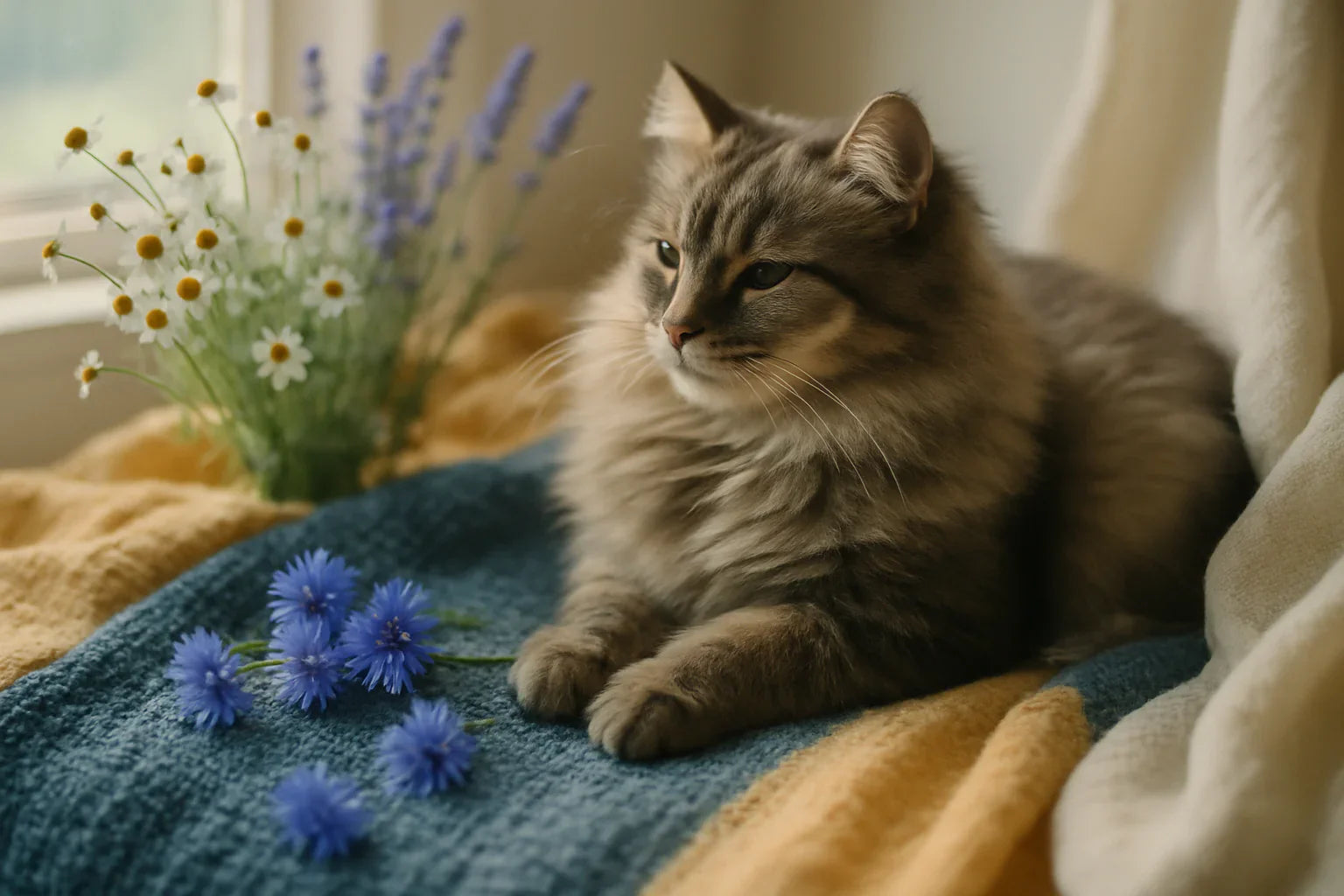 fluffy cats