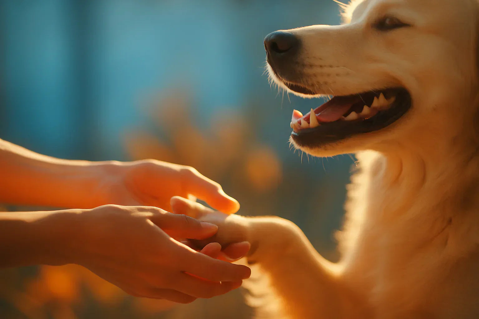 dogs smile