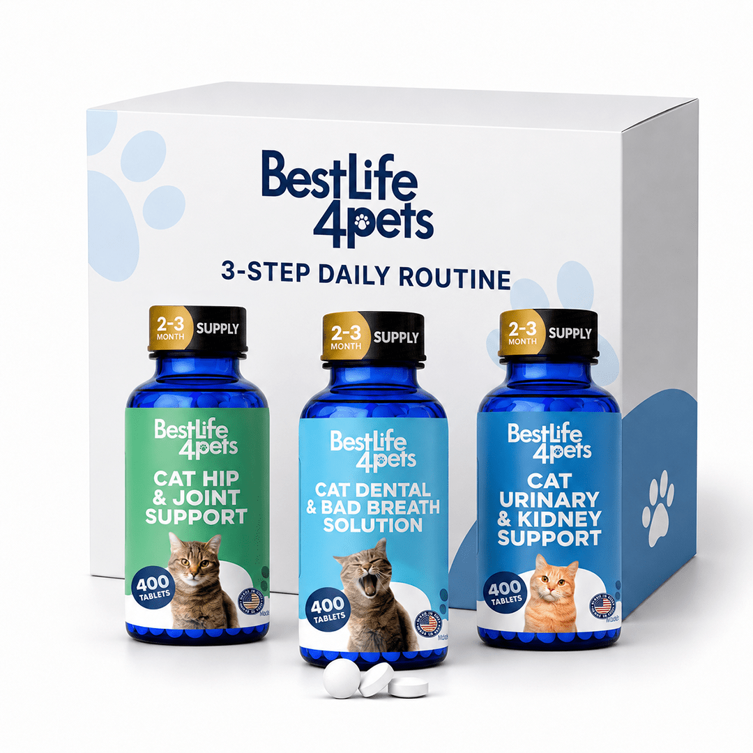 Cat Anti-Aging Routine BestLife4Pets 