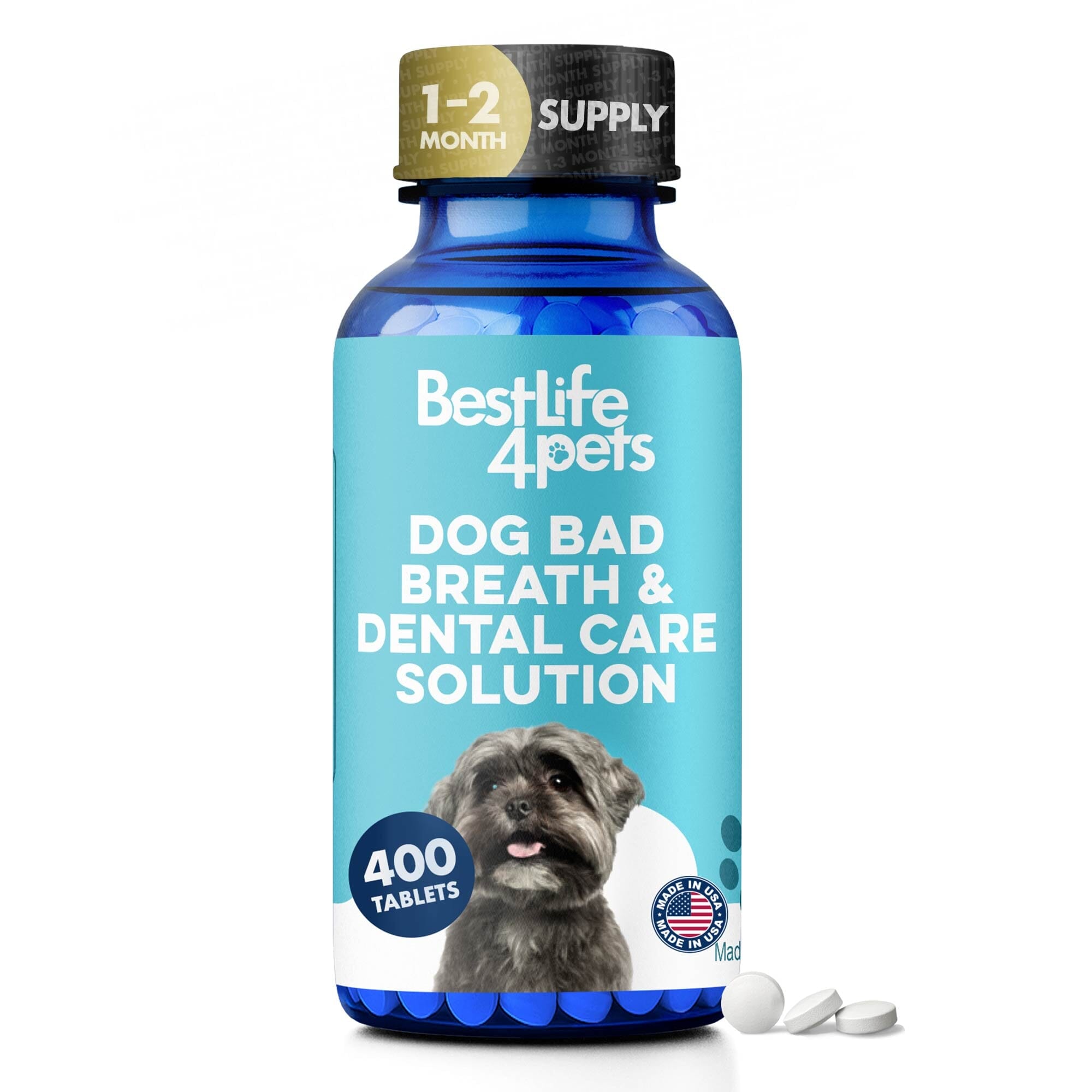 Dog Bad Breath & Dental Care Remedy BestLife4Pets 