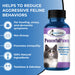 Peaceful Paws Cat Calming Pills Aggression & Anxiety Management for Stress, Spraying, Territorial Behavior BestLife4Pets 