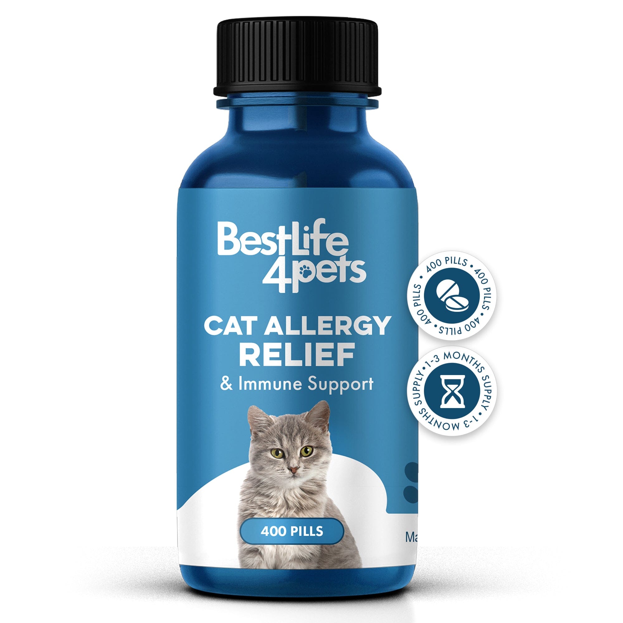 Cat Respiratory Relief Bundle (Colds, Sneezing, Congestion) BestLife4Pets 