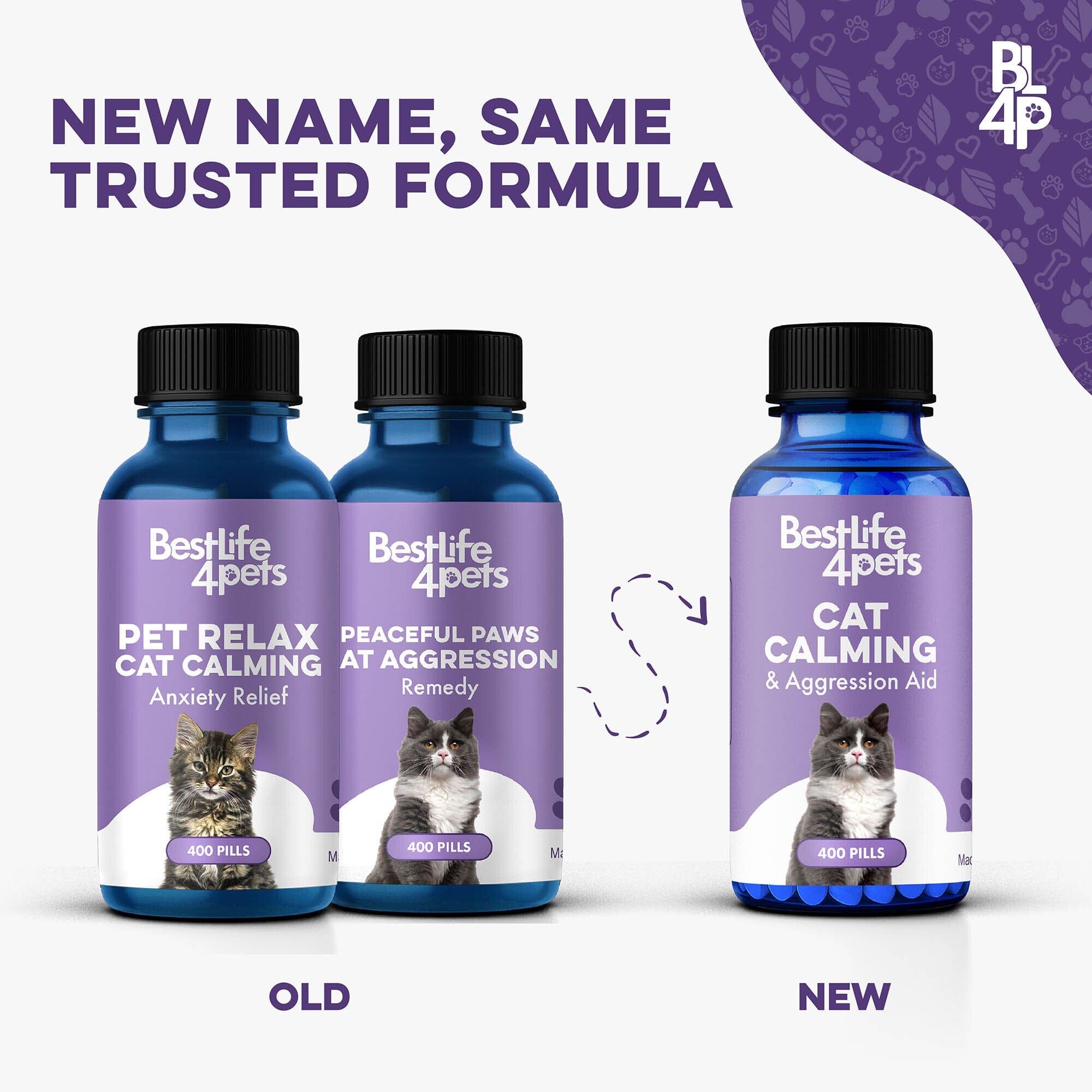Cat Calming & Aggression Aid BestLife4Pets 