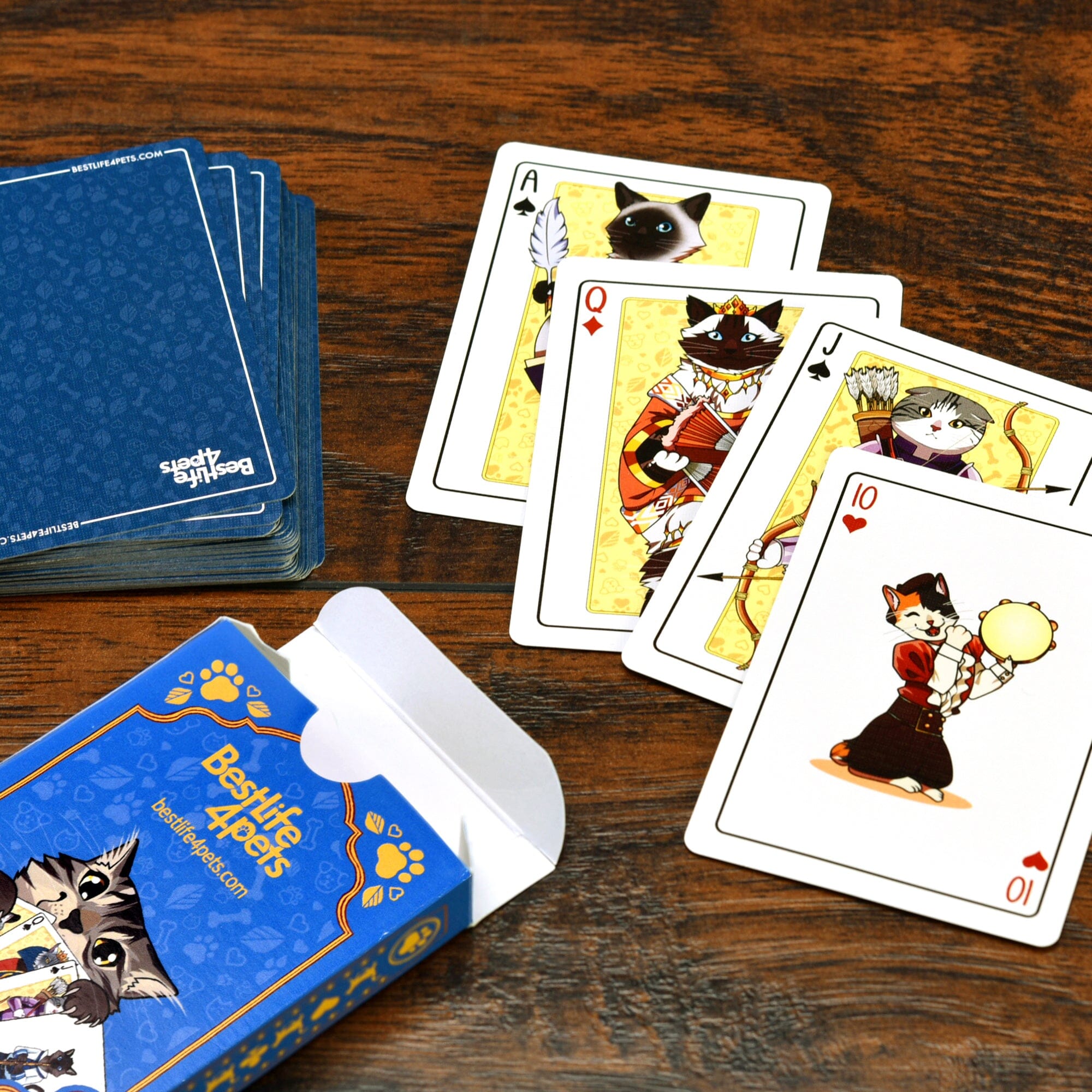 Cat Playing Cards – A Fun Gift for Cat Lovers BestLife4Pets 