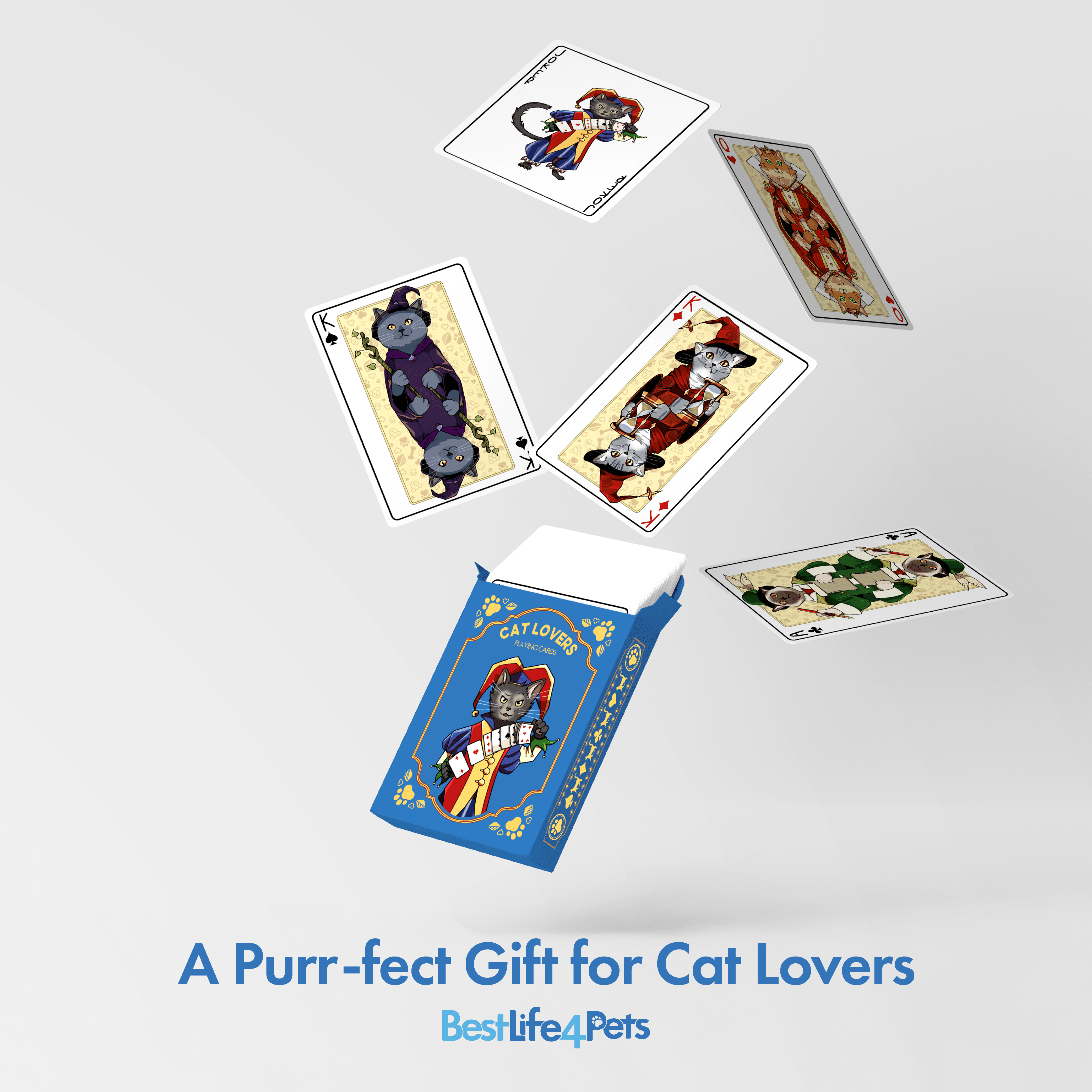 Cat Playing Cards – A Fun Gift for Cat Lovers BestLife4Pets 