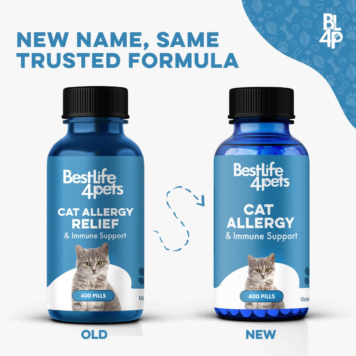 Cat Allergy Relief & Immune Support Remedy BestLife4Pets 