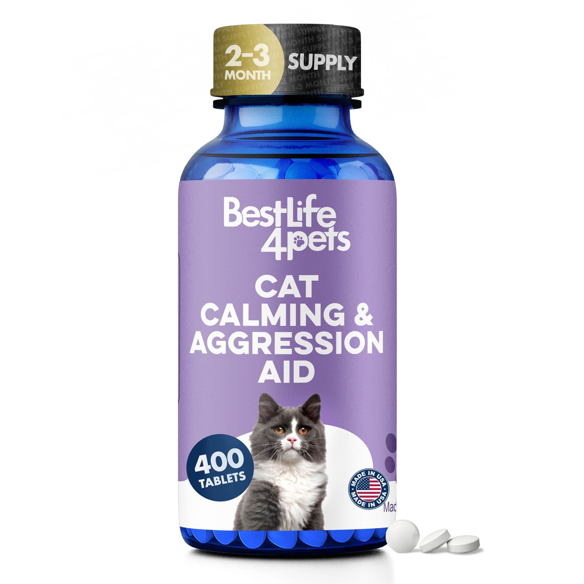 Cat Calming & Aggression Aid BestLife4Pets 