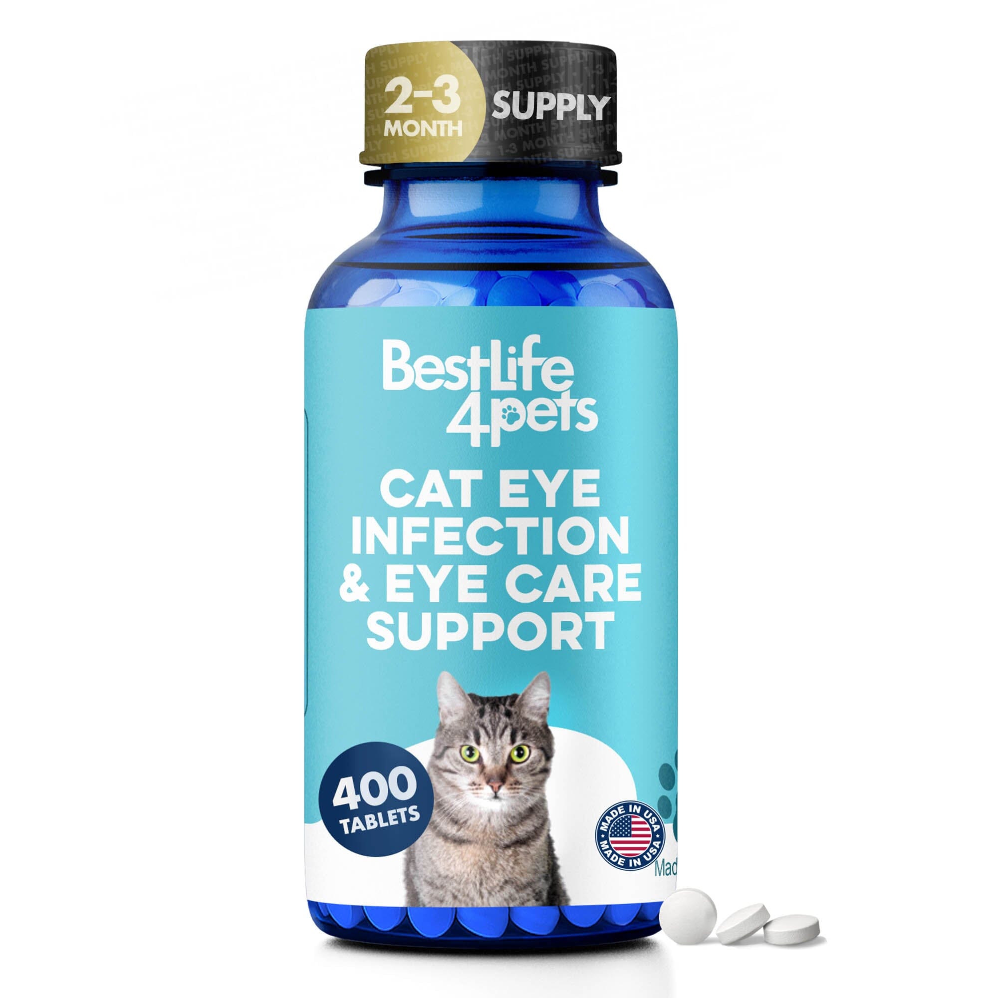 Cat Eye Infection & Vision Support Remedy BestLife4Pets 
