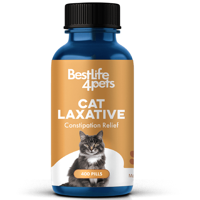 Natural Cat Laxative & Constipation Treatment BestLife4Pets 