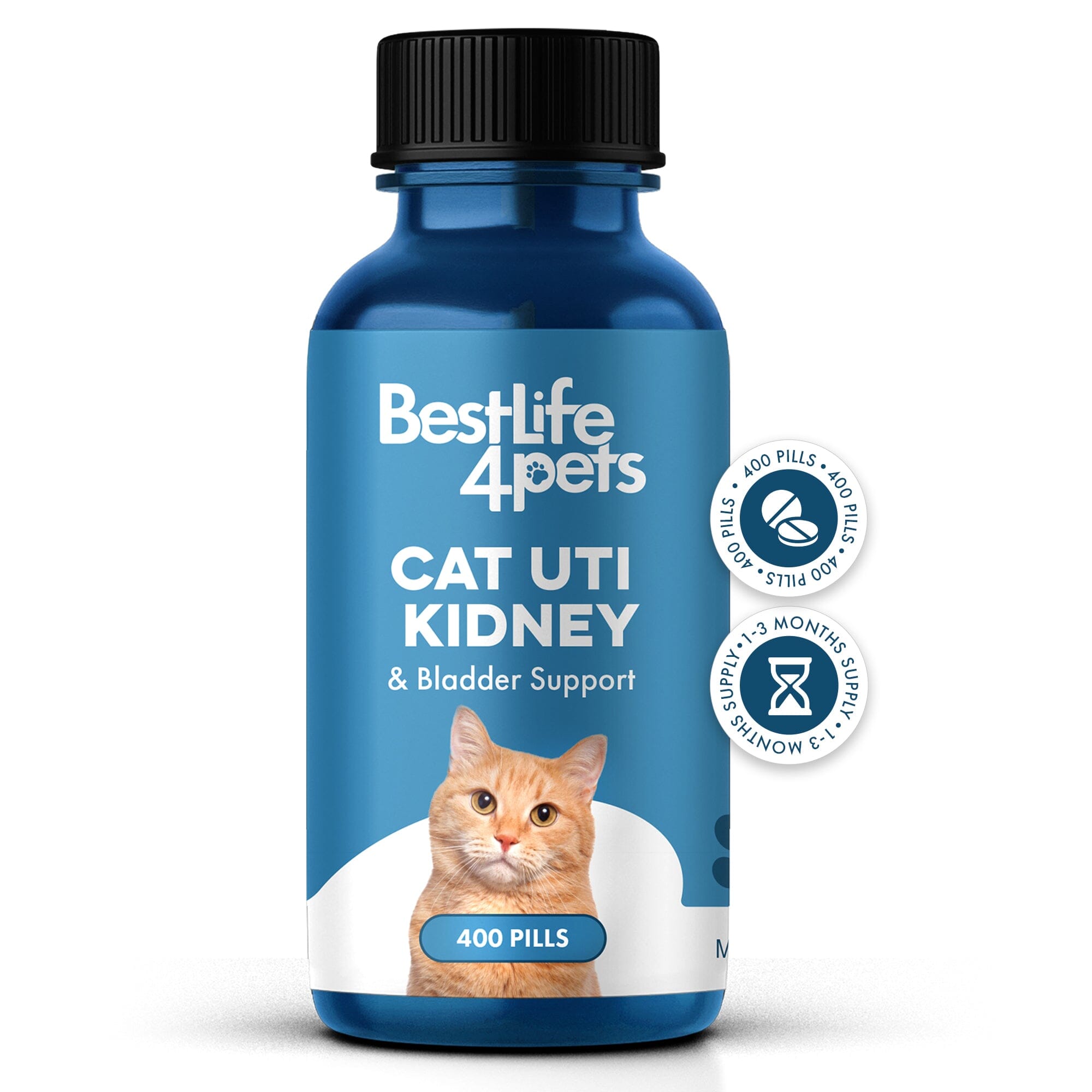 Cat UTI & Bladder Health Bundle (UTI, Bladder Infections, Crystals) BestLife4Pets 