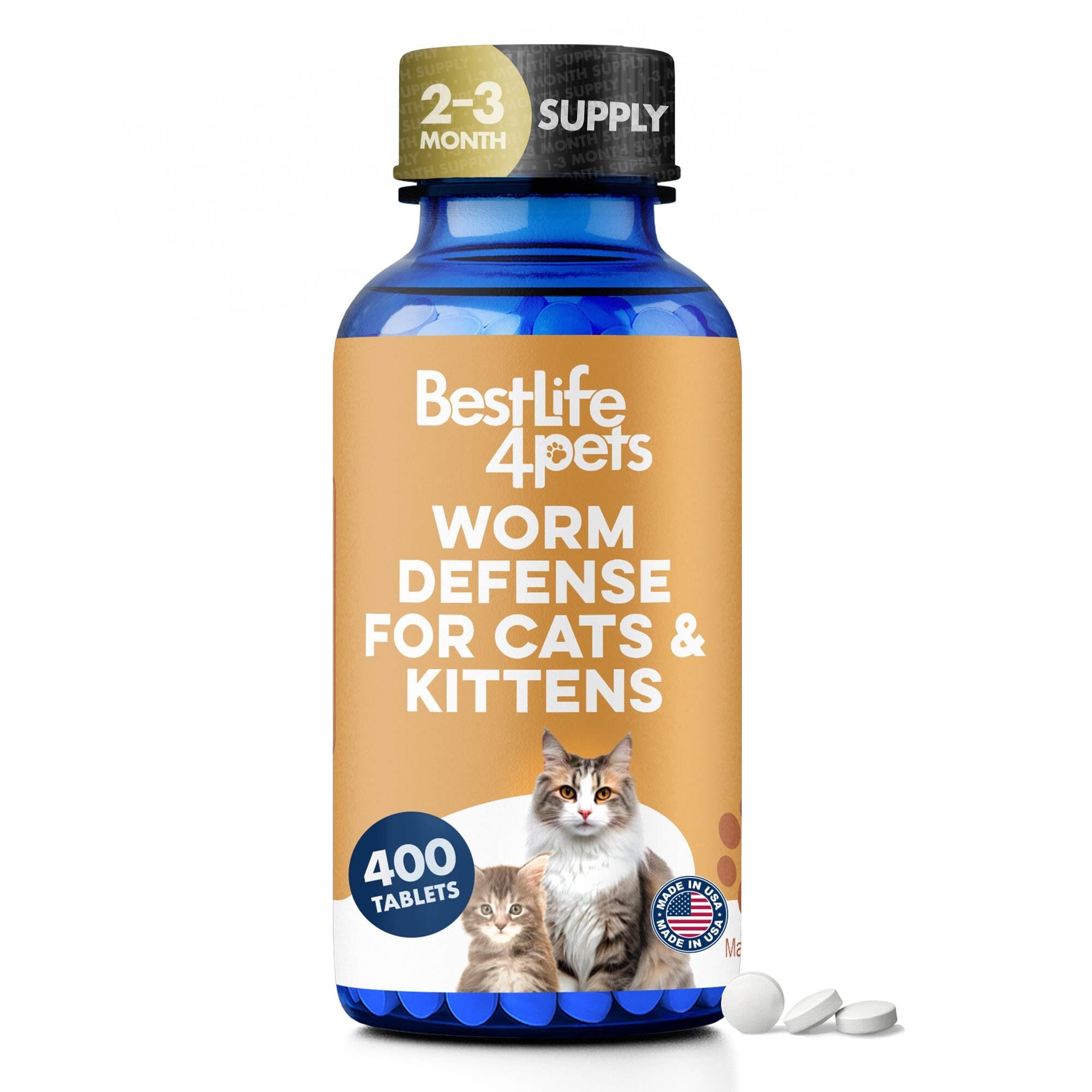 Dewormer for Cats & Kittens (Broad‑Spectrum) BestLife4Pets 