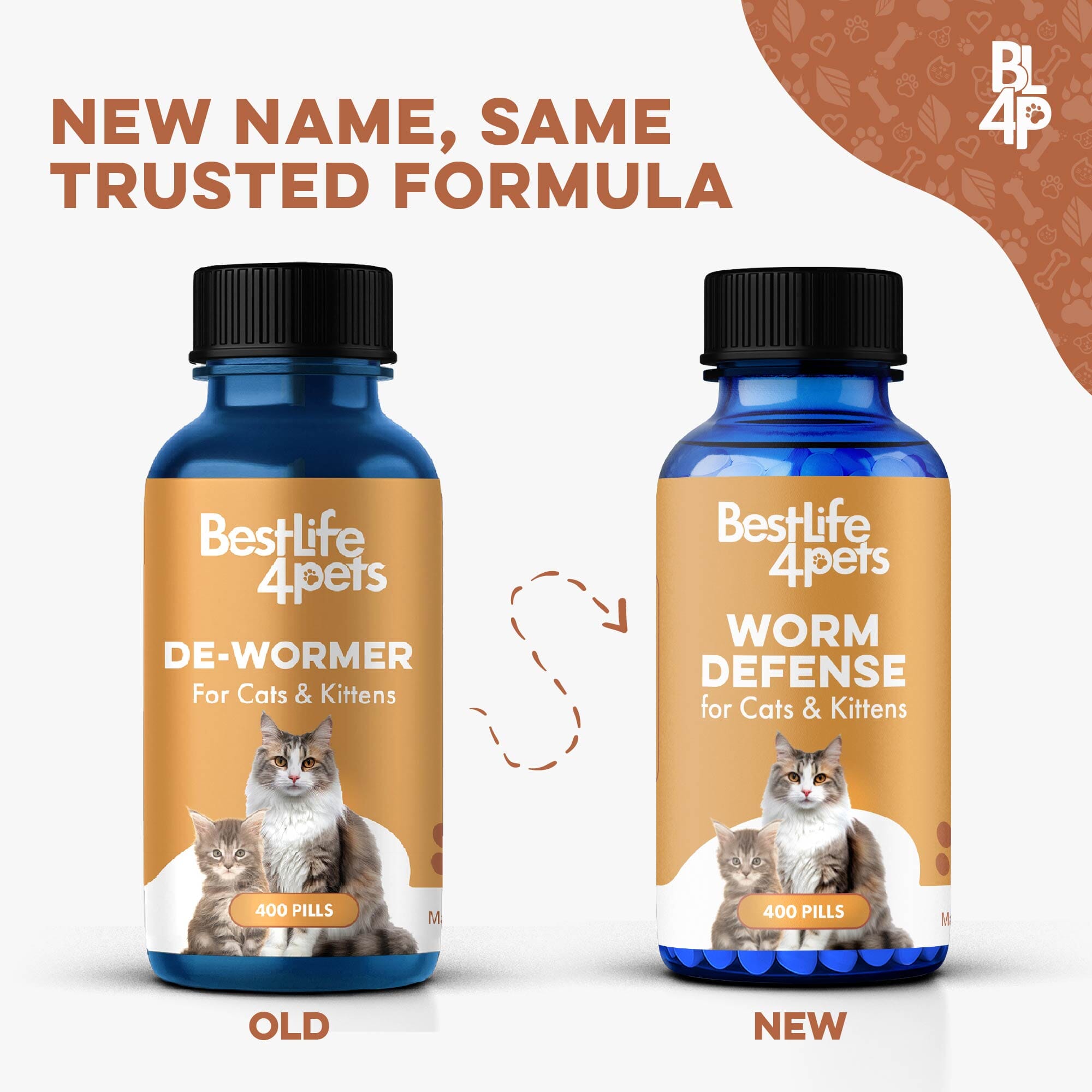 Dewormer for Cats & Kittens (Broad‑Spectrum) BestLife4Pets 