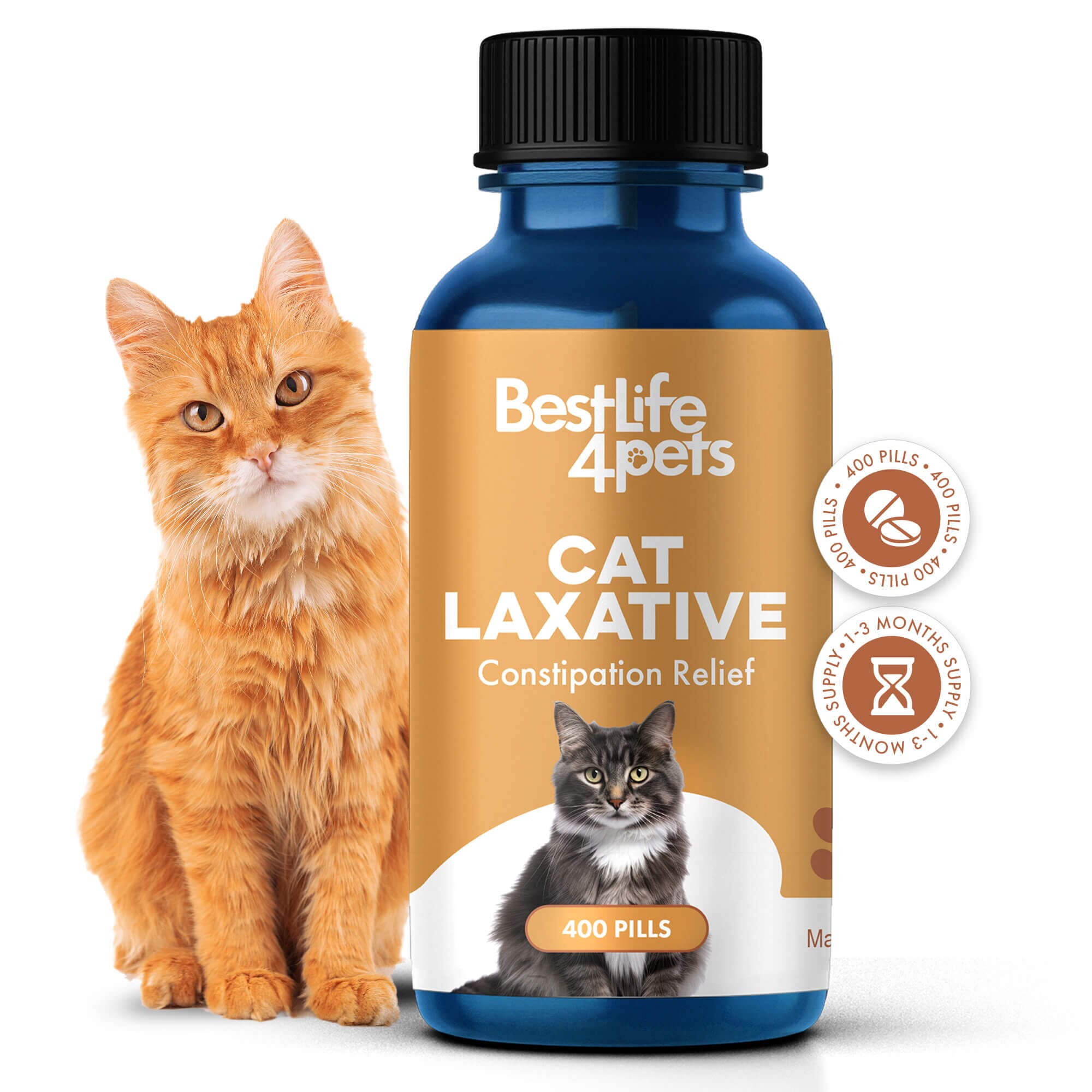 Cat Constipation Relief – Cat Laxative Support BestLife4Pets