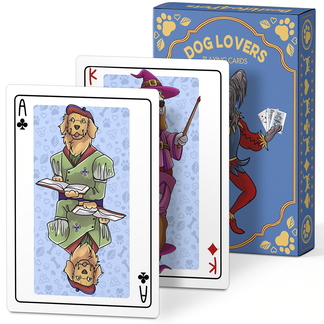 Dog Playing Cards – A Fun Gift for Dog Lovers BestLife4Pets 