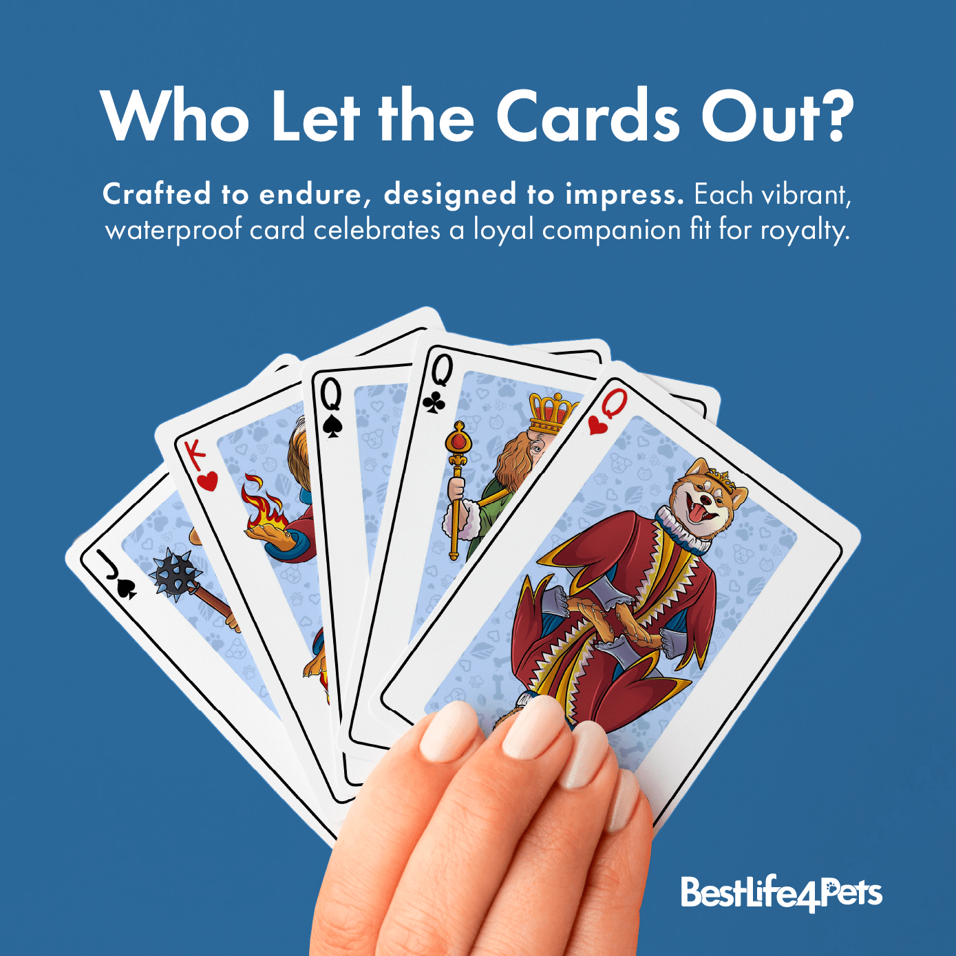 Dog Playing Cards – A Fun Gift for Dog Lovers BestLife4Pets 