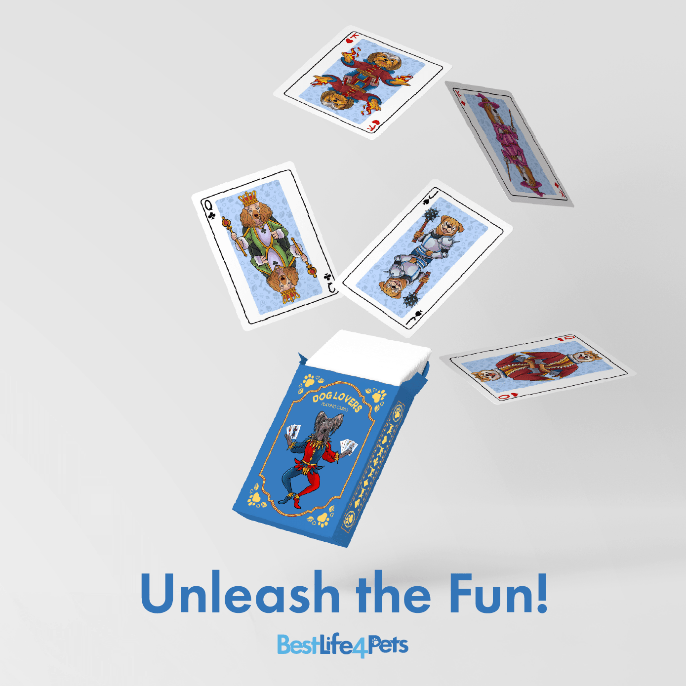 Dog Playing Cards – A Fun Gift for Dog Lovers BestLife4Pets 