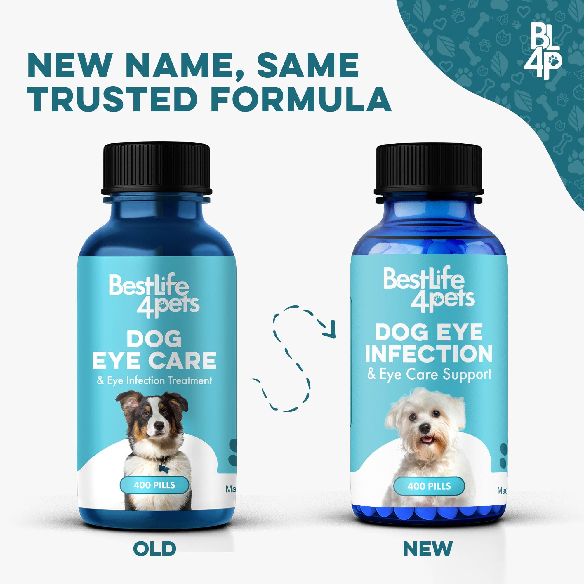 Dog Eye Infection & Vision Support Remedy BestLife4Pets 