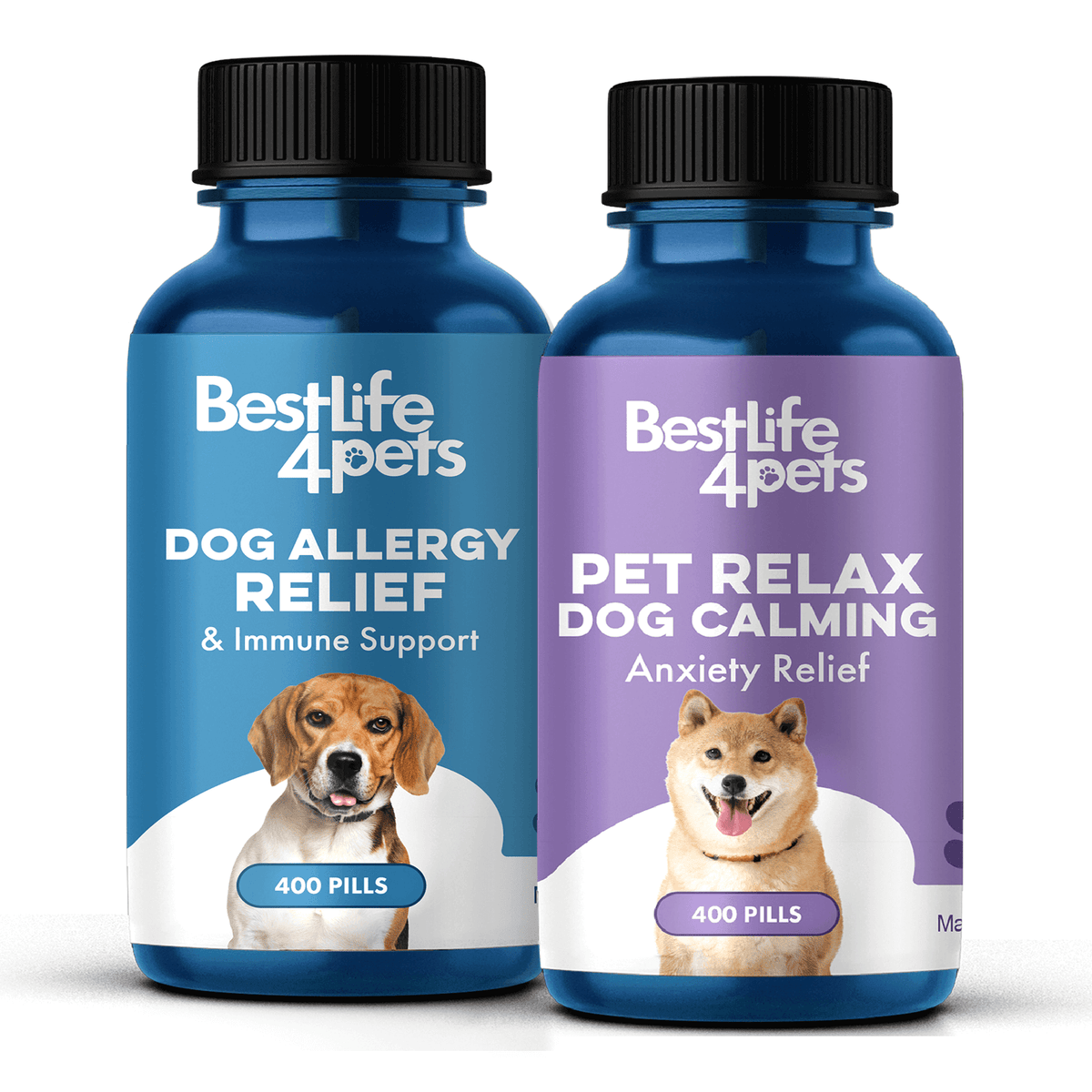 Dog Anxiety & Stress Relief Bundle (Separation Anxiety, Noise Phobia)