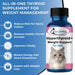 Hyperthyroidism Supplement for Cats - Treats Cat Hyperthyroid, Patchy Hair Loss, and Helps Cat Weight Gain BestLife4Pets