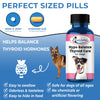 Natural Thyroid Support for Dogs - Promotes Thyroid Balance for Hypothyroidism & Goiters