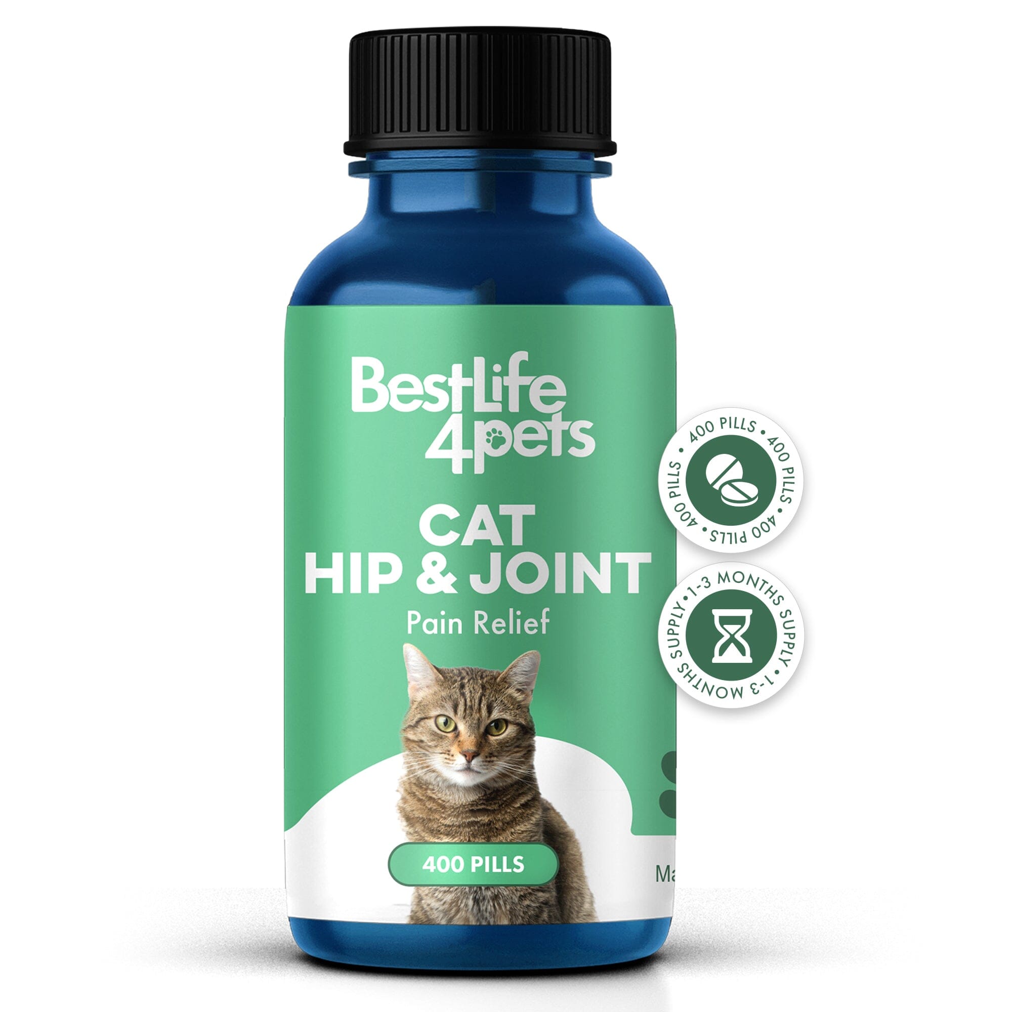 Cat Joint Health Bundle (Arthritis, Hip Pain, Inflammation) BestLife4Pets 
