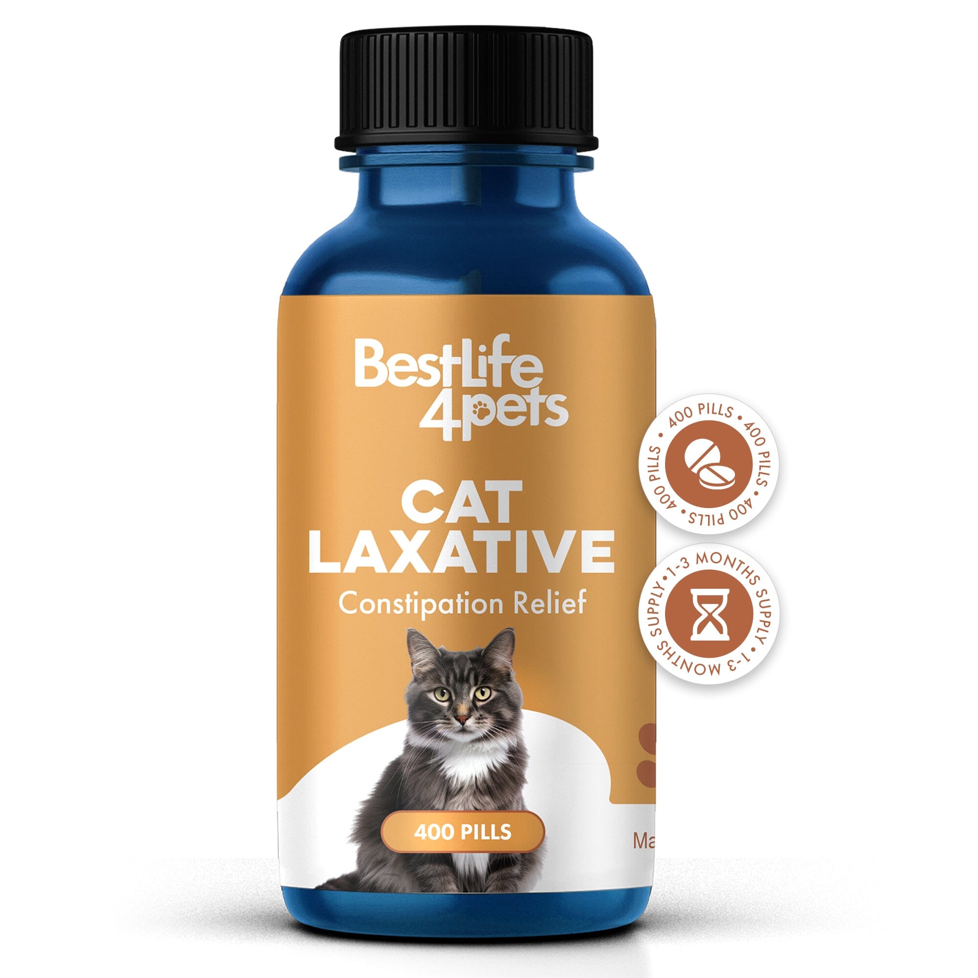 Cat Digestive Health Bundle (Constipation, Hairballs) BestLife4Pets 