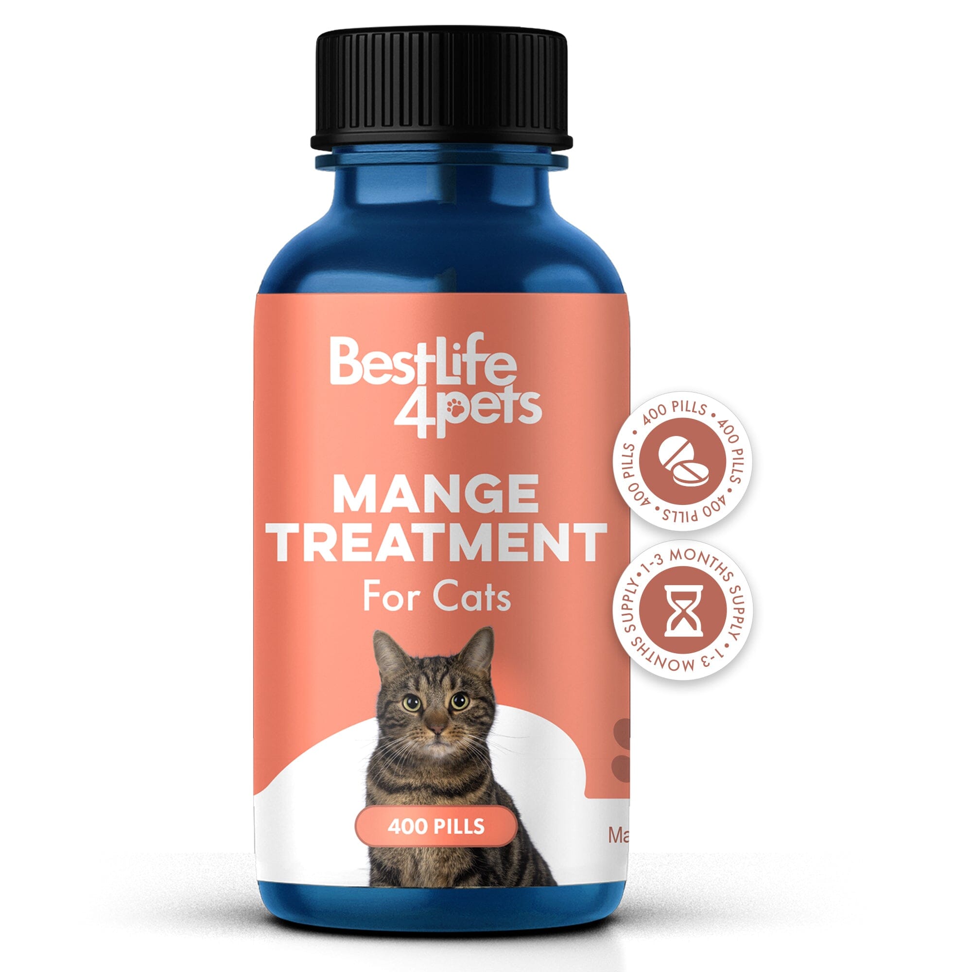 Cat Itchy Skin, Mange & Hair Loss Bundle (Skin Irritation, Hair Loss) BestLife4Pets 