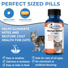 Mange Treatment for Cats - Treats Feline Sarcoptic & Demodectic Mange, Scabies & Ear Mites BestLife4Pets 