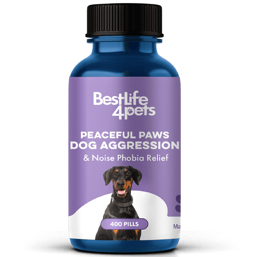 Peaceful Paws Dog Aggression Management and Noise Phobia Remedy BestLife4Pets 