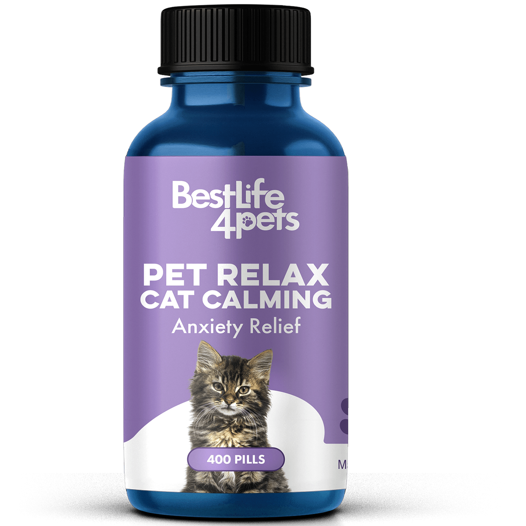 Pet Relax Cat Calm Anxiety and Stress Relief BestLife4Pets