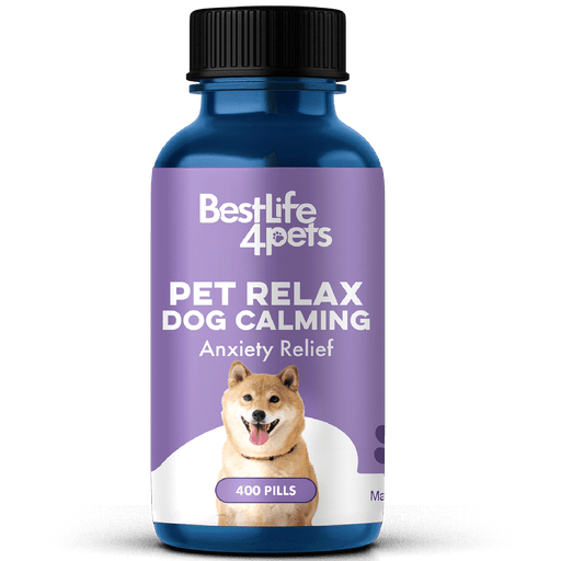 Pet Relax Dog Anxiety and Calming Relief Formula BestLife4Pets 