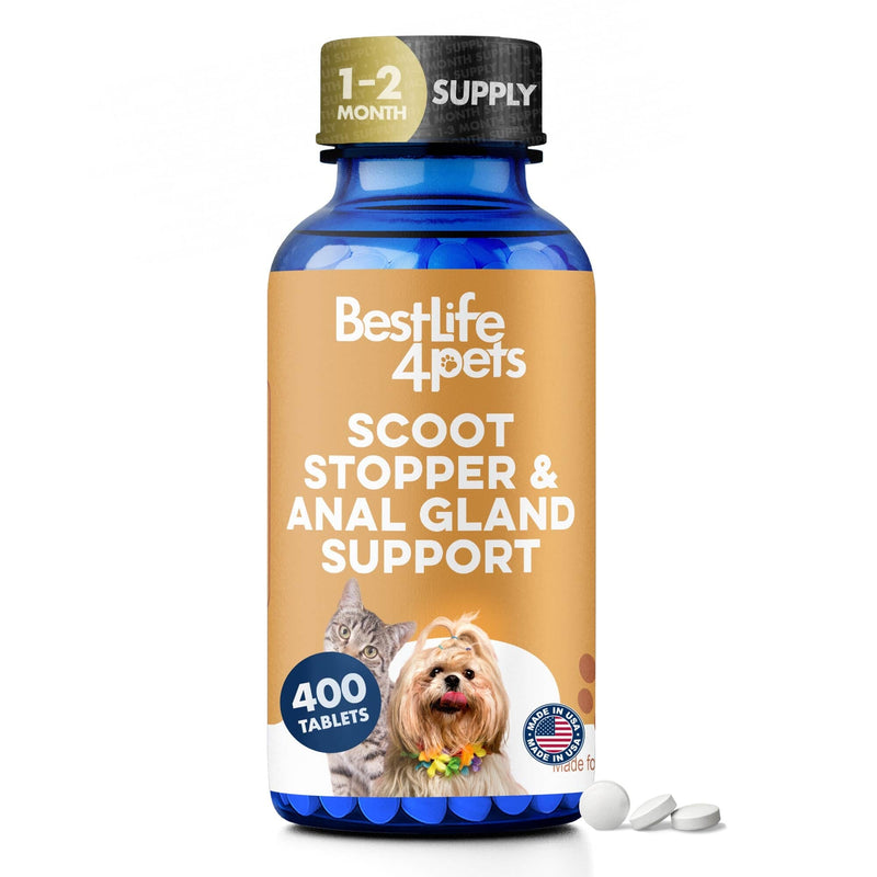 Dog & Cat Scoot Stopper & Anal Gland Remedy BestLife4Pets 