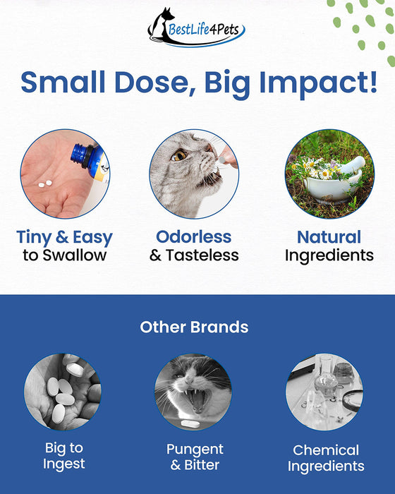 Cat Anal Gland Supplement & Prolapse Remedy BestLife4Pets 